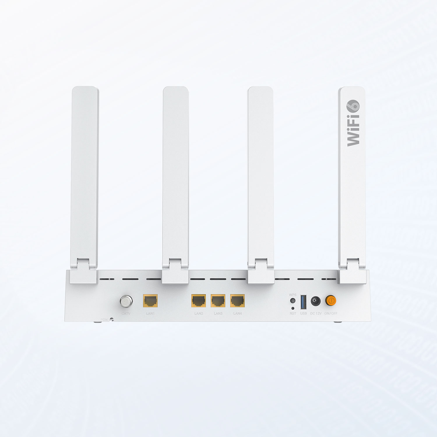 ONT XPON 4GE + CATV + Wi-Fi 6 AX1500 V-SOL V2804AX15T — V2804AX15T
