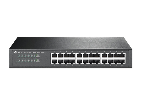 Switch Gigabit Montaje en Rack de 24 Puertos TP-Link TL-SG1024D — TL-SG1024D